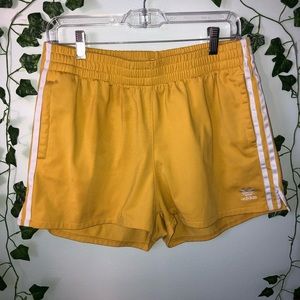 ❌SOLD - Yellow adidas shorts!